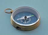 Side View of Luminescent Hiking Compass