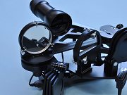 Detail of Index Mirror on Stanley London Mark 3 Sextant