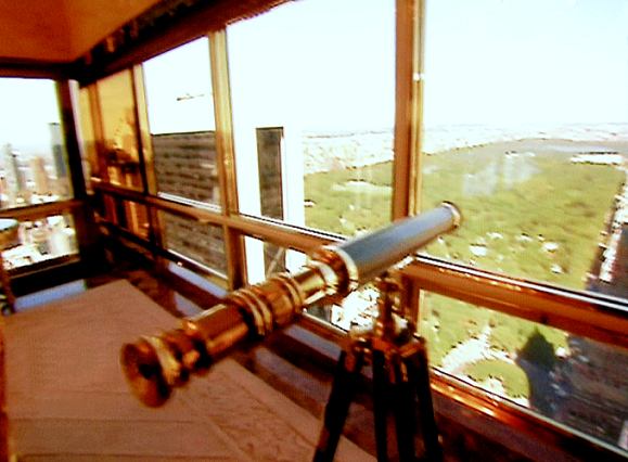 30-inch Stanley London Polished Brass Telescope shown on Season 7, Episode 10
         of NBC's The Celebrity Apprentice