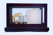 Rear View of Weems and Plath 410-D Dampened Deluxe Quartz Barograph