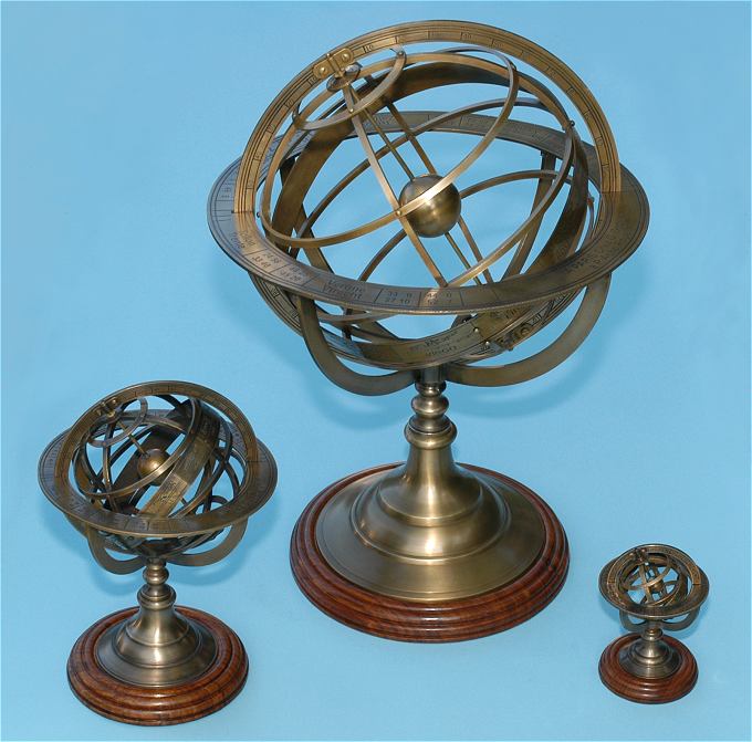 Demonstrational Brass Armillary Sphere