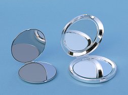 Ultra Thin and Nickel Plated Large Compact Mirrors