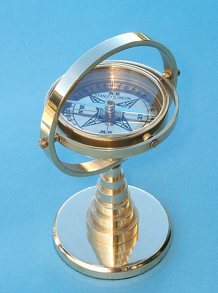 Gimbaled Desk Stand Compass
