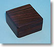 Small Square Rosewood Desk Compass