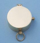 Miniature Pocket Compass with Lid Closed