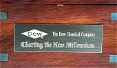 Example of Dow Chemical Company Plaque
