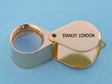 Back Side of 10x Magnifier Marked "Stanley London"